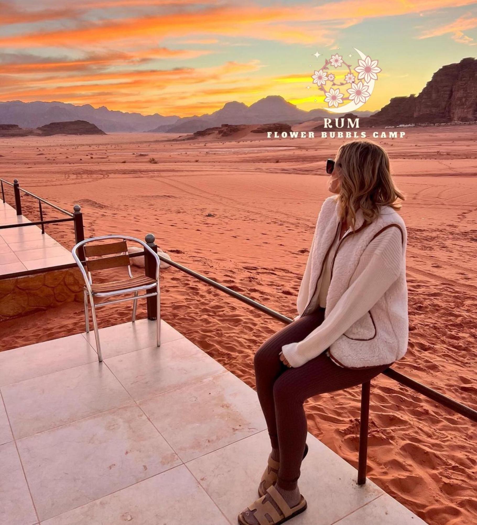 Rum Flower Bubbles Luxury Camp Wadi Rum Zewnętrze zdjęcie