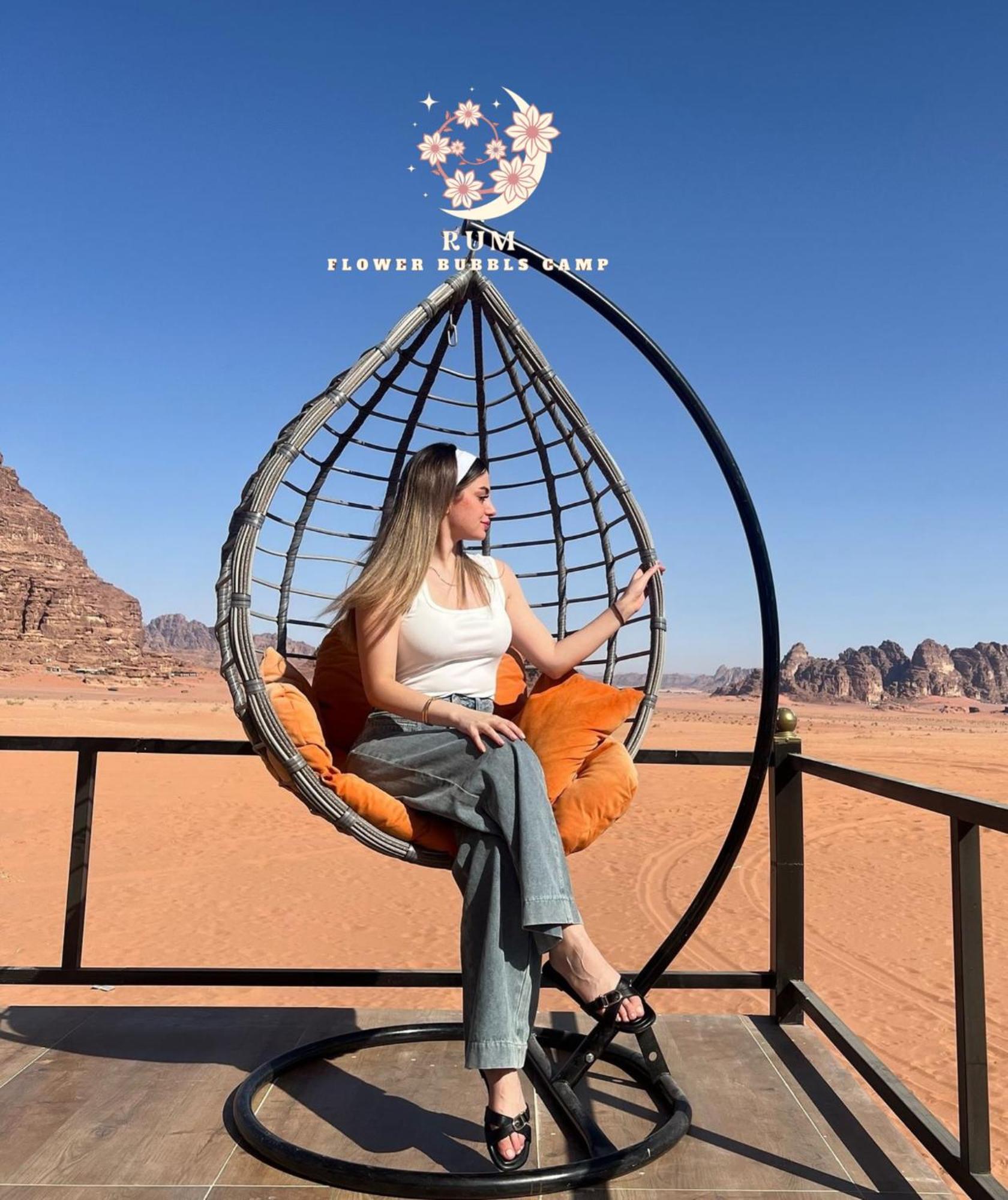 Rum Flower Bubbles Luxury Camp Wadi Rum Zewnętrze zdjęcie